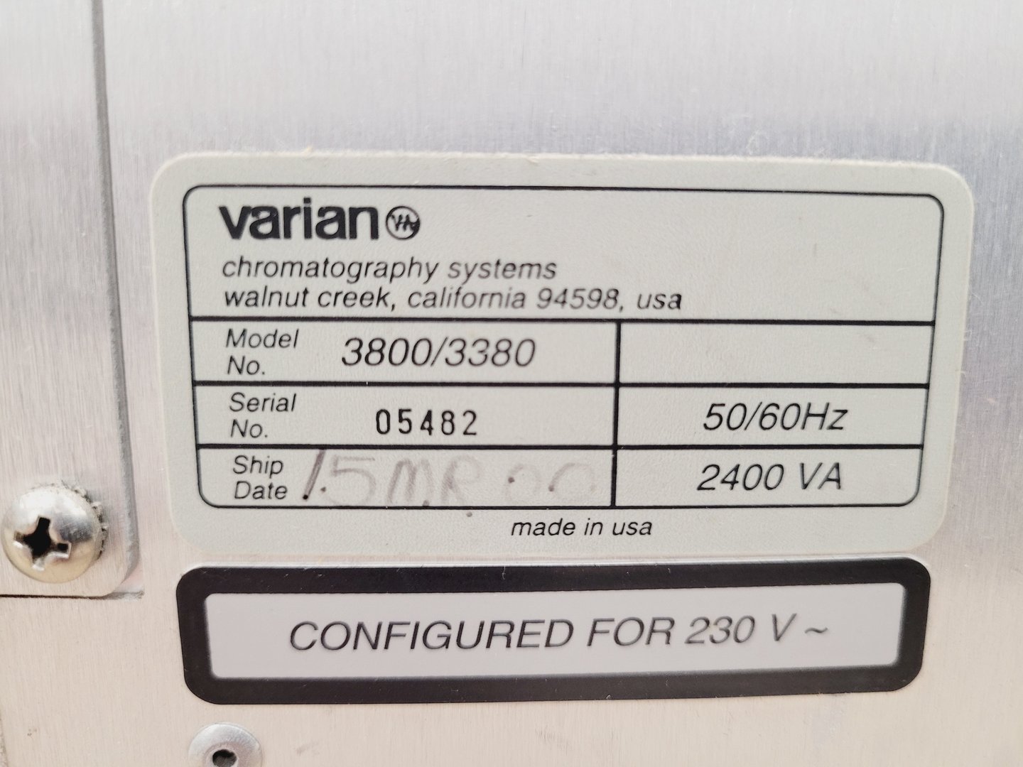 Image of Job Lot of Varian GC Systems Gas Chromatograph Spares or Repairs Lab
