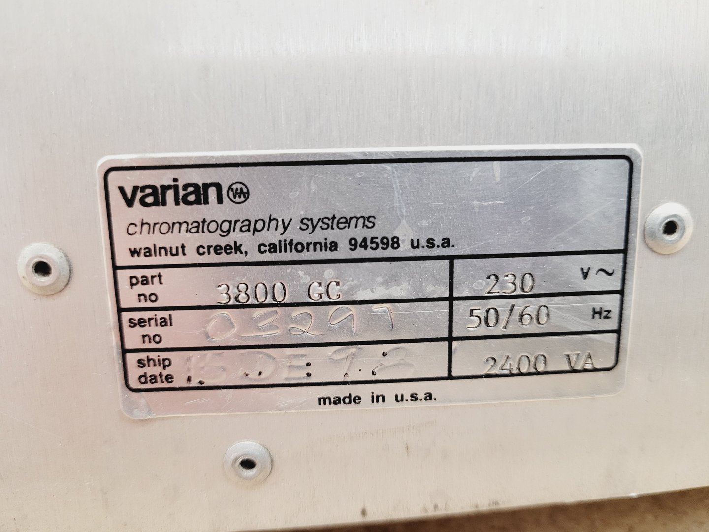 Image of Job Lot of Varian GC Systems Gas Chromatograph Spares or Repairs Lab