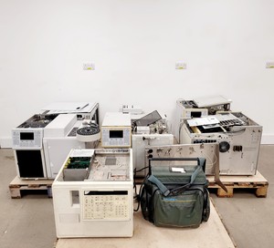 Thumbnail image of Job Lot of Varian GC Systems Gas Chromatograph Spares or Repairs Lab