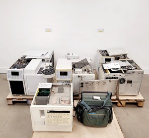 Thumbnail image of Job Lot of Varian GC Systems Gas Chromatograph Spares or Repairs Lab