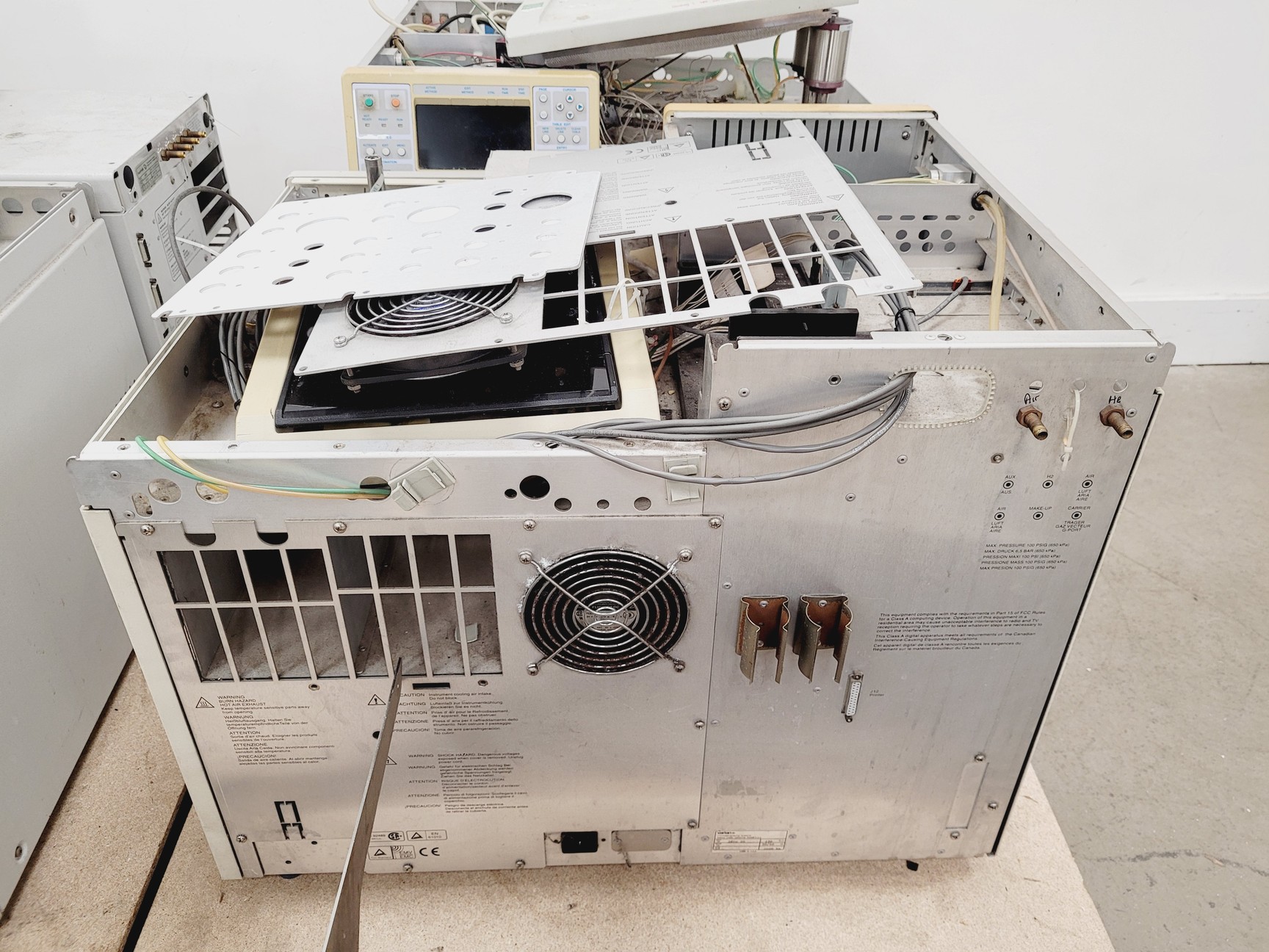 Image of Job Lot of Varian GC Systems Gas Chromatograph Spares or Repairs Lab