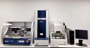 Thumbnail image of Bruker Samsung Sequenom MASSArray w/ Matrix Liquid Handler & Nanodispenser 