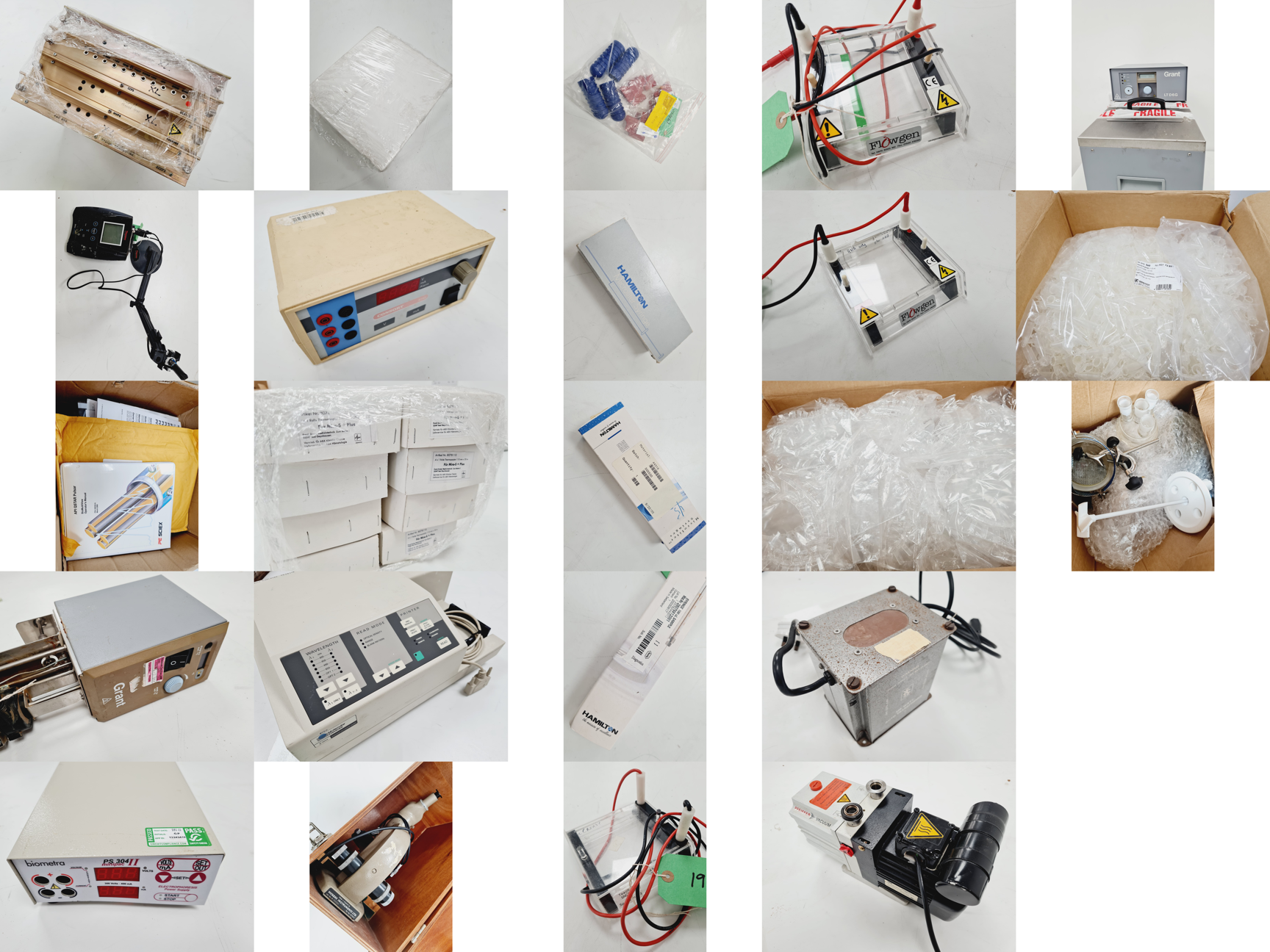 Image of Job Lot of Mixed Benchtop Lab Equipment - Consort, Stuart, Durapipe, Flowgen