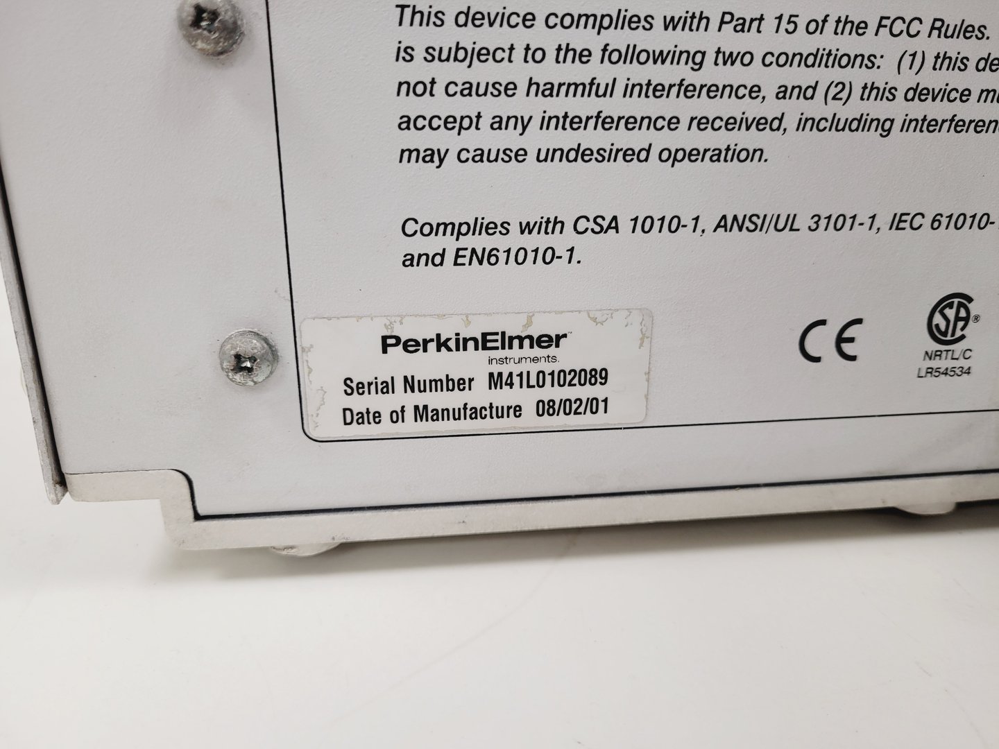 Image of Perkin Elmer Turbomatrix ATD Automated Thermal Desorber Lab Spares/Repairs