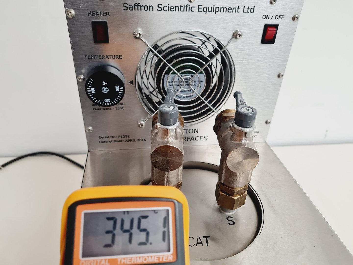Image of Saffron Glove Box With Columns + Saffron Regeneration Oven Lab