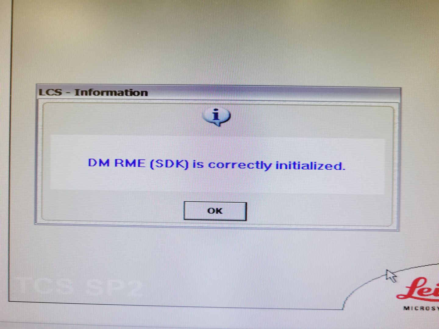 Image of Leica Microsystems Type - TCS SP2 Confocal Microscope System Lab