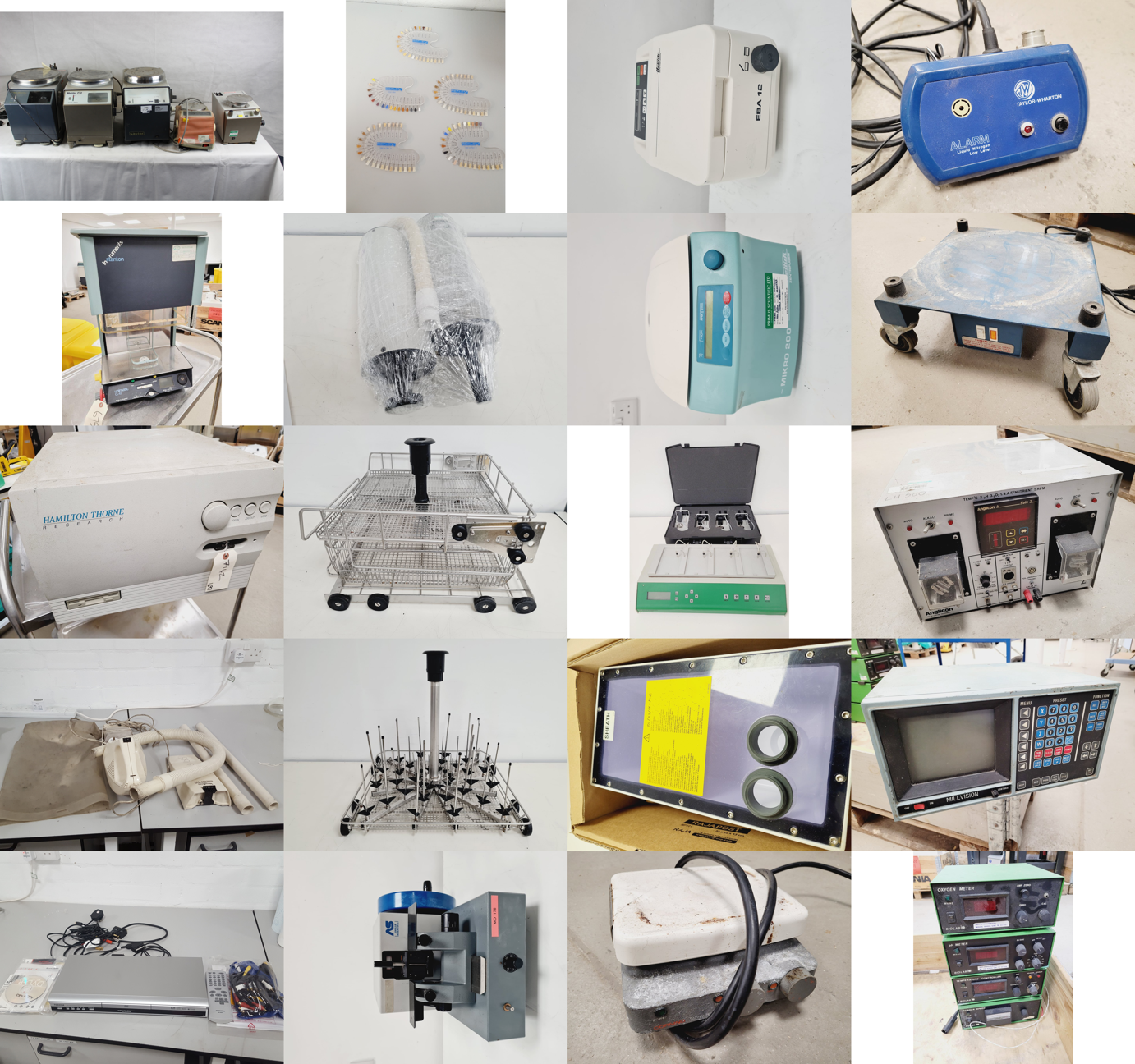 Image of Job Lot of Mixed Benchtop Lab Equipment - Miele, Corning, Hettich, Toshiba