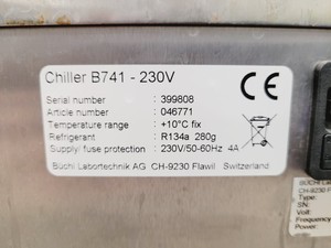 Thumbnail image of Buchi Distillation Chiller B-741 Lab Spares/Repairs