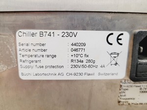 Thumbnail image of Buchi Distillation Chiller Model B-741 Lab Spares/Repairs