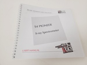 Thumbnail image of Bruker S4 Pioneer XRF with Software Lab Spares/Repairs