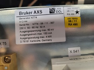 Thumbnail image of Bruker S4 Pioneer XRF with Software Lab Spares/Repairs