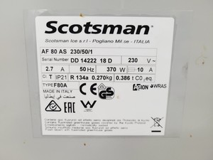 Thumbnail image of Scotsman AF 80 Iceflaker Ice Machine 