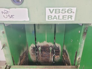 Thumbnail image of Pakawaste VB56 Vertical Cardboard Baler Machine