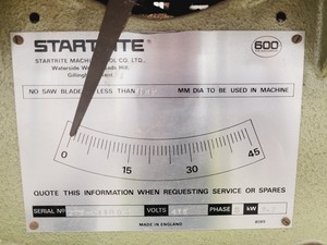 Thumbnail image of Startrite Tilt Arbor Table Saw