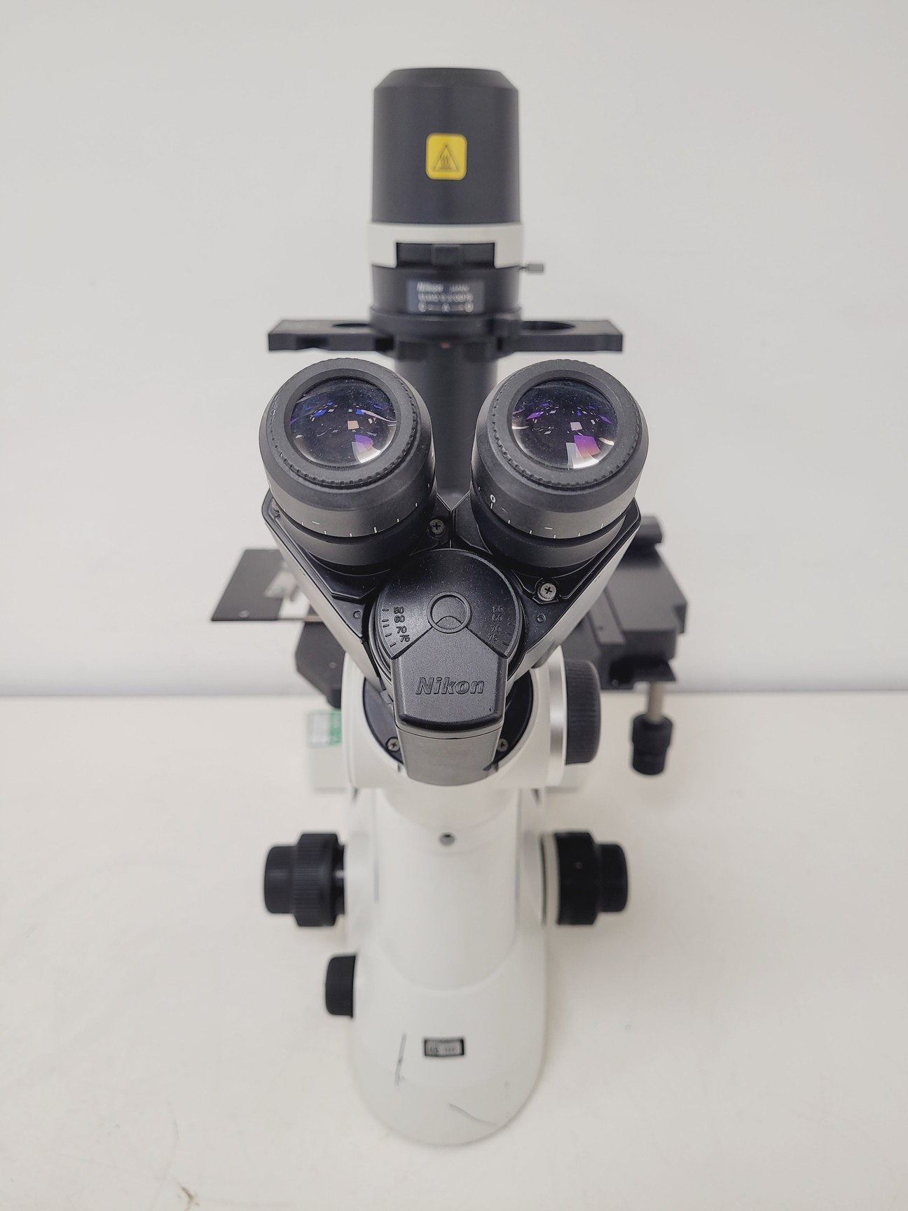 Image of Nikon Eclipse TS100 Microscope w/ 3 x Objectives Ph1, 10x, 20x, 40x Lab