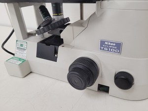 Thumbnail image of Nikon Eclipse TS100 Microscope w/ 3 x Objectives Ph1, 10x, 20x, 40x Lab