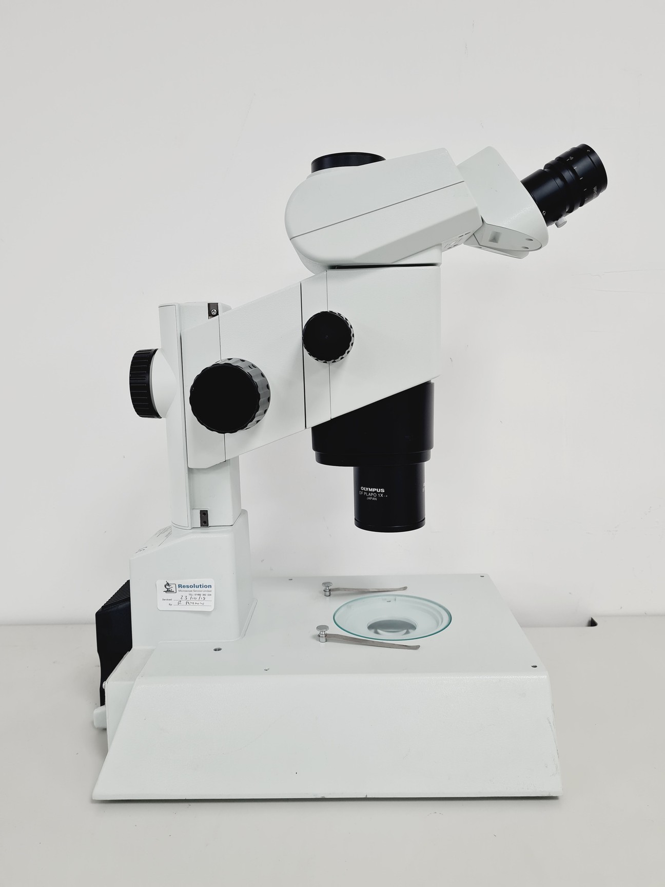 Image of Olympus Stereo Microscope SZX9 with Binocular Head and Transmitted Light Stand
