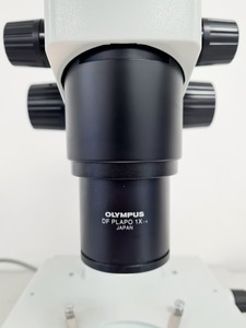 Thumbnail image of Olympus Stereo Microscope SZX9 with Binocular Head and Transmitted Light Stand 