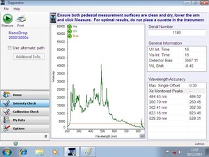 Thumbnail image of Thermo Scientific NanoDrop 2000c Spectrophotometer Lab 