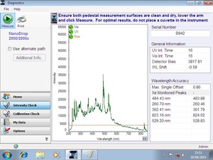 Thumbnail image of Thermo Scientific NanoDrop 2000 Spectrophotometer Lab w/ PC & Software Lab