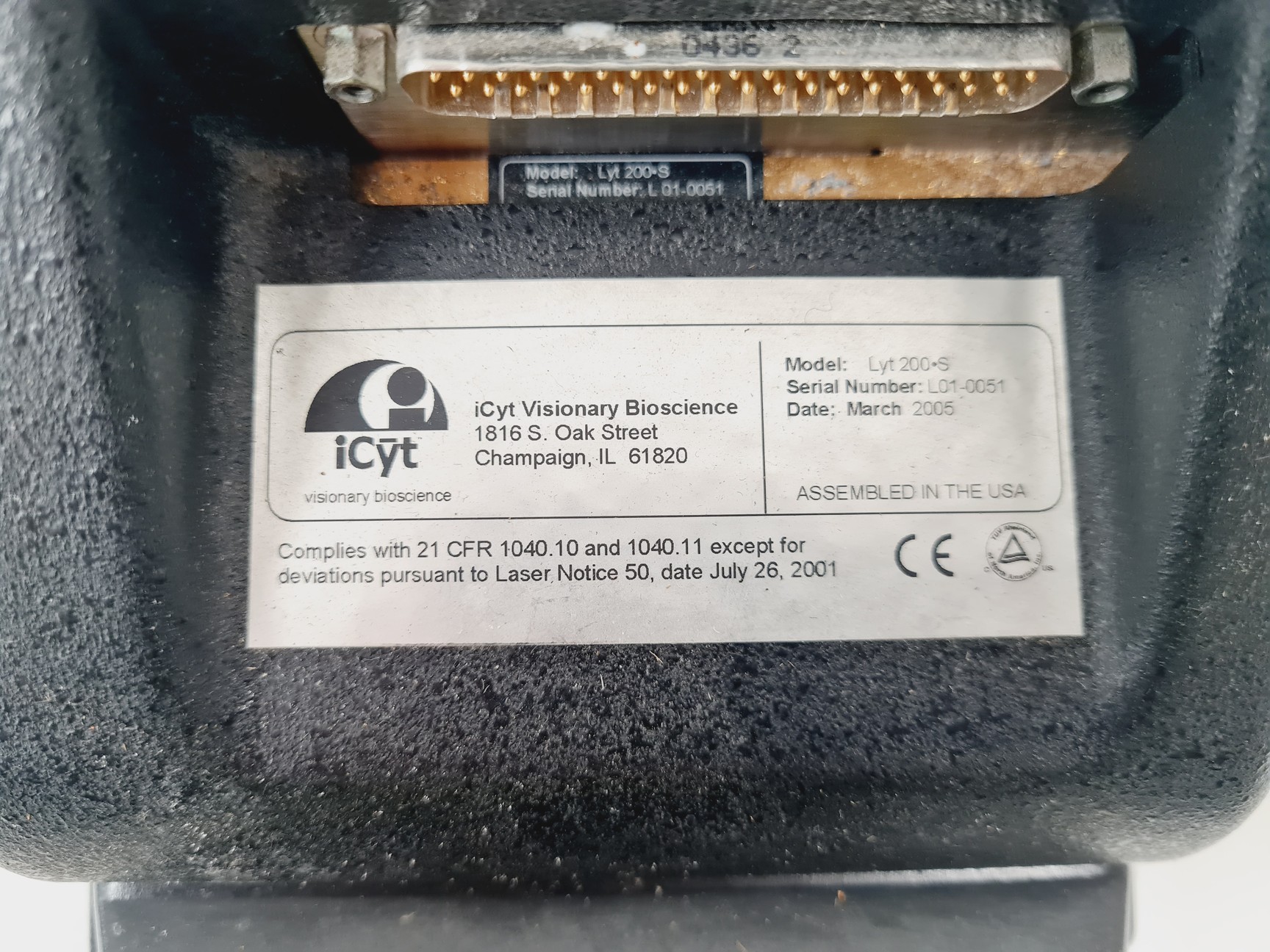 Image of DakoCytomation Diode Lyt 200-S Laser Head w/ Controller & Fan/Cooler Lab