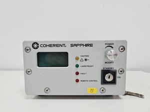 Thumbnail image of Coherent Sapphire Controller with Sapphire 561-100 Laser Head Lab
