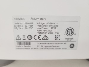 Thumbnail image of  GE AKTA Start FPLC System with Frac30 Lab