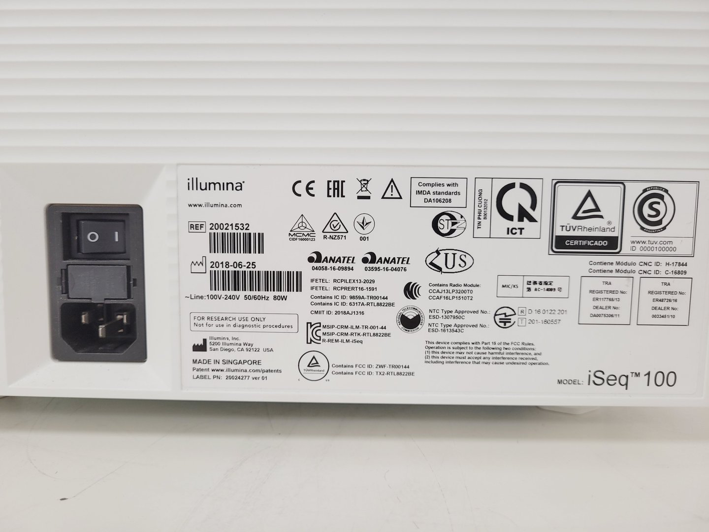 Image of Illumina iSeq 100  Gene Sequencing System Lab