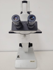Thumbnail image of Hund Wetzlar Wilovert Microscope with 3 x Objectives Lab Spares/Repairs