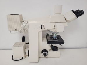 Thumbnail image of Zeiss Axioskop Microscope w/ 3 x Objectives NEOFL 100x, 40x, 20x Lab