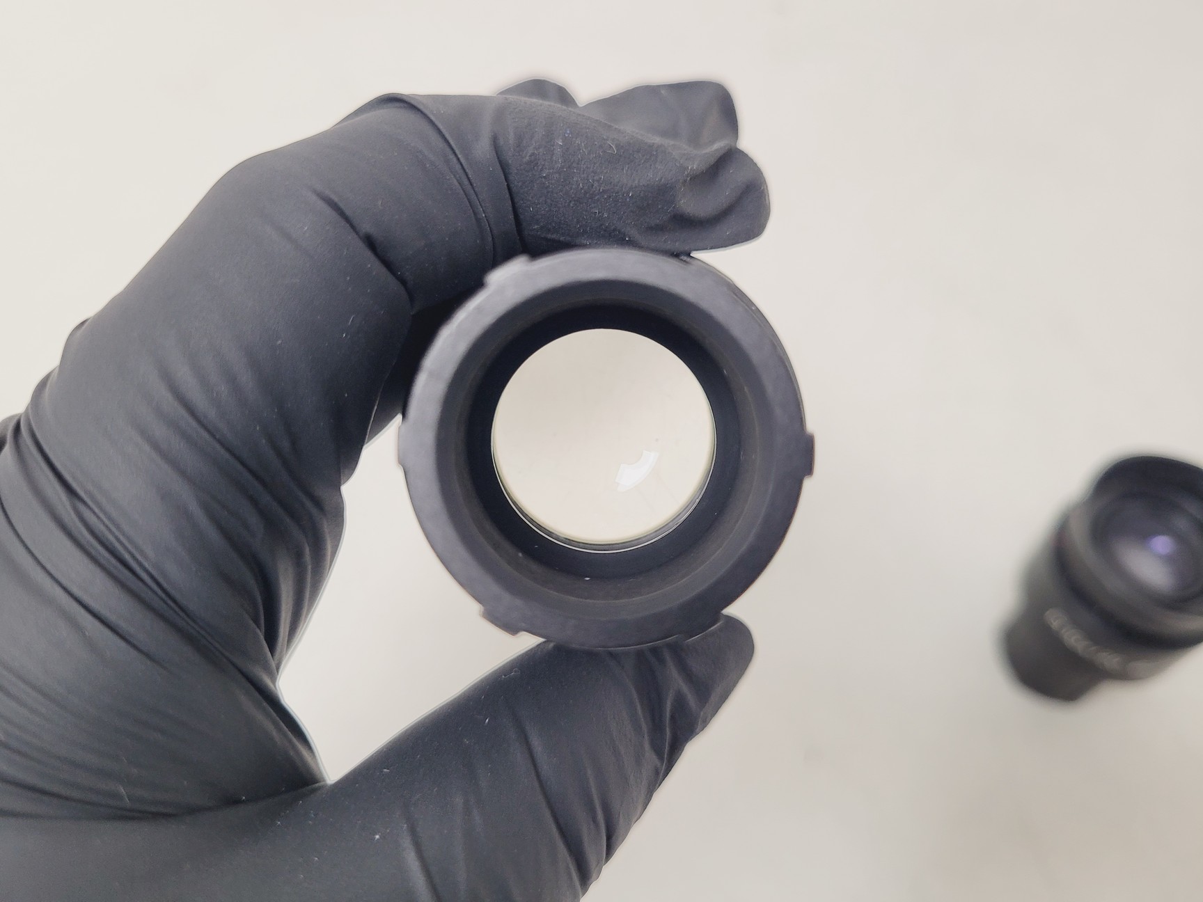 Image of Zeiss Axioskop Microscope w/ 3 x Objectives NEOFL 100x, 40x, 20x Lab