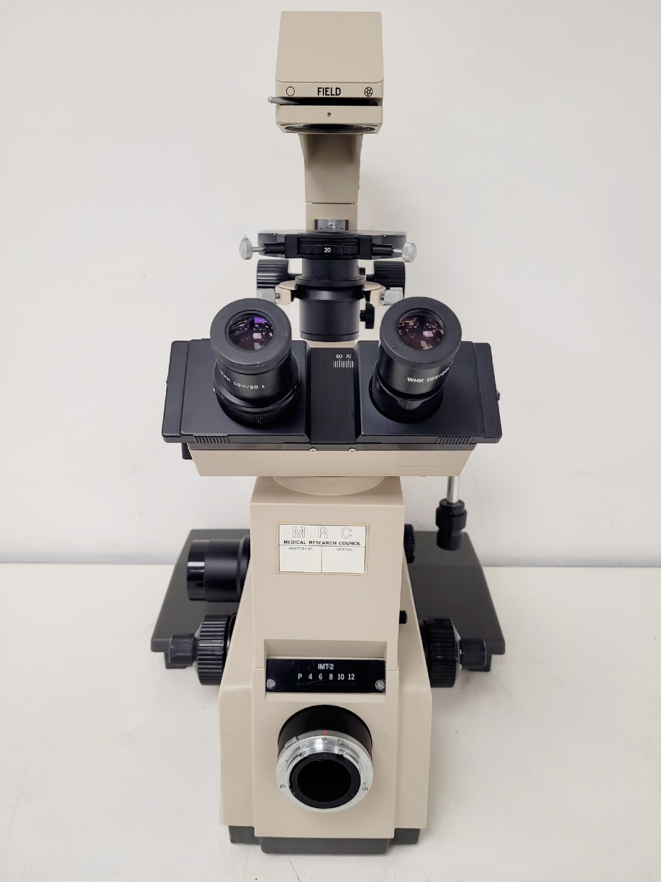 Image of Olympus IMT-2 Inverted Microscope Lab (Faulty Lamp)