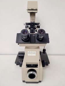 Thumbnail image of Olympus IMT-2 Inverted Microscope Lab (Faulty Lamp)