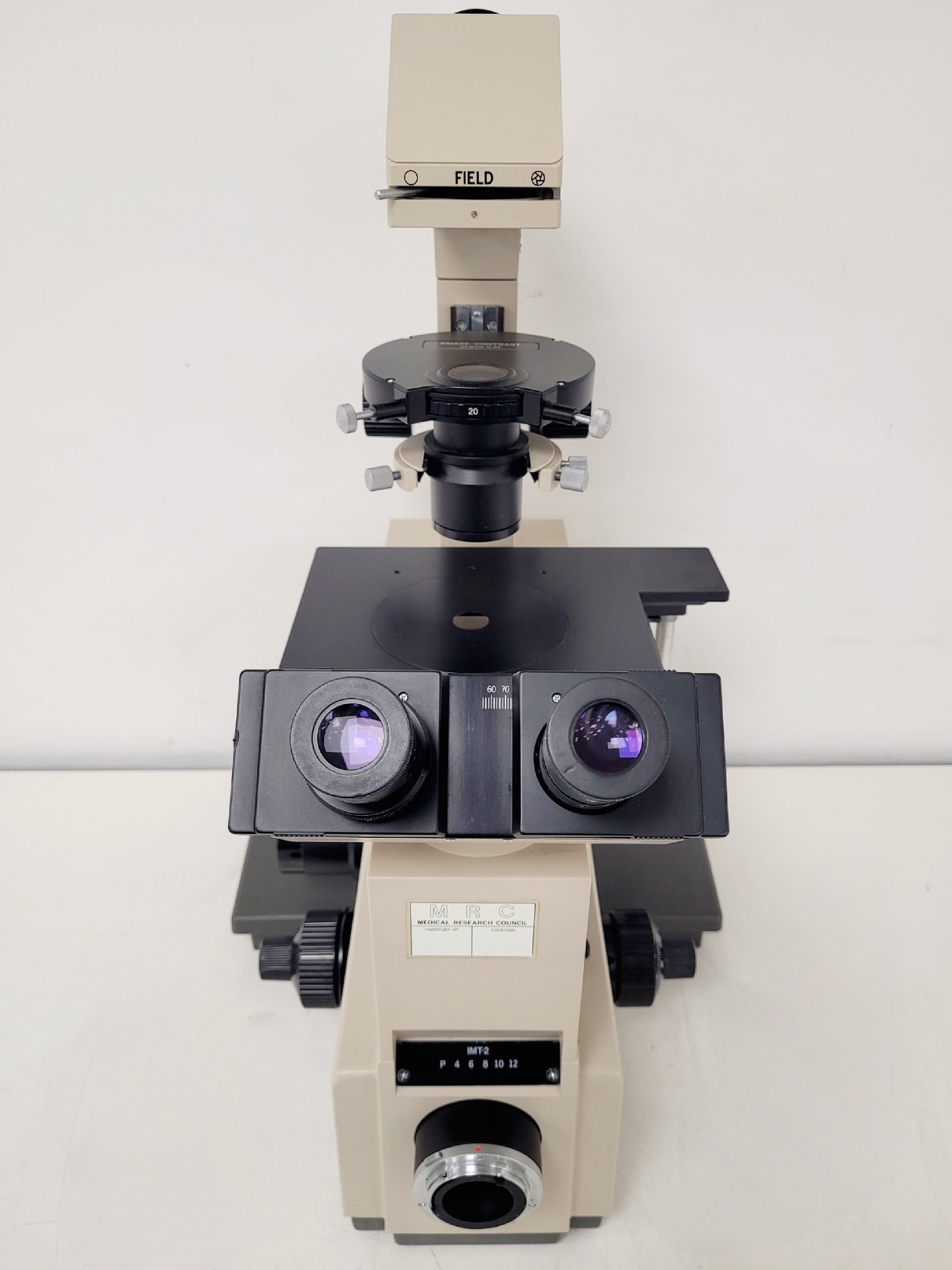 Image of Olympus IMT-2 Inverted Microscope Lab (Faulty Lamp)
