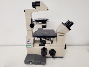 Thumbnail image of Olympus IMT-2 Inverted Microscope Lab (Faulty Lamp)