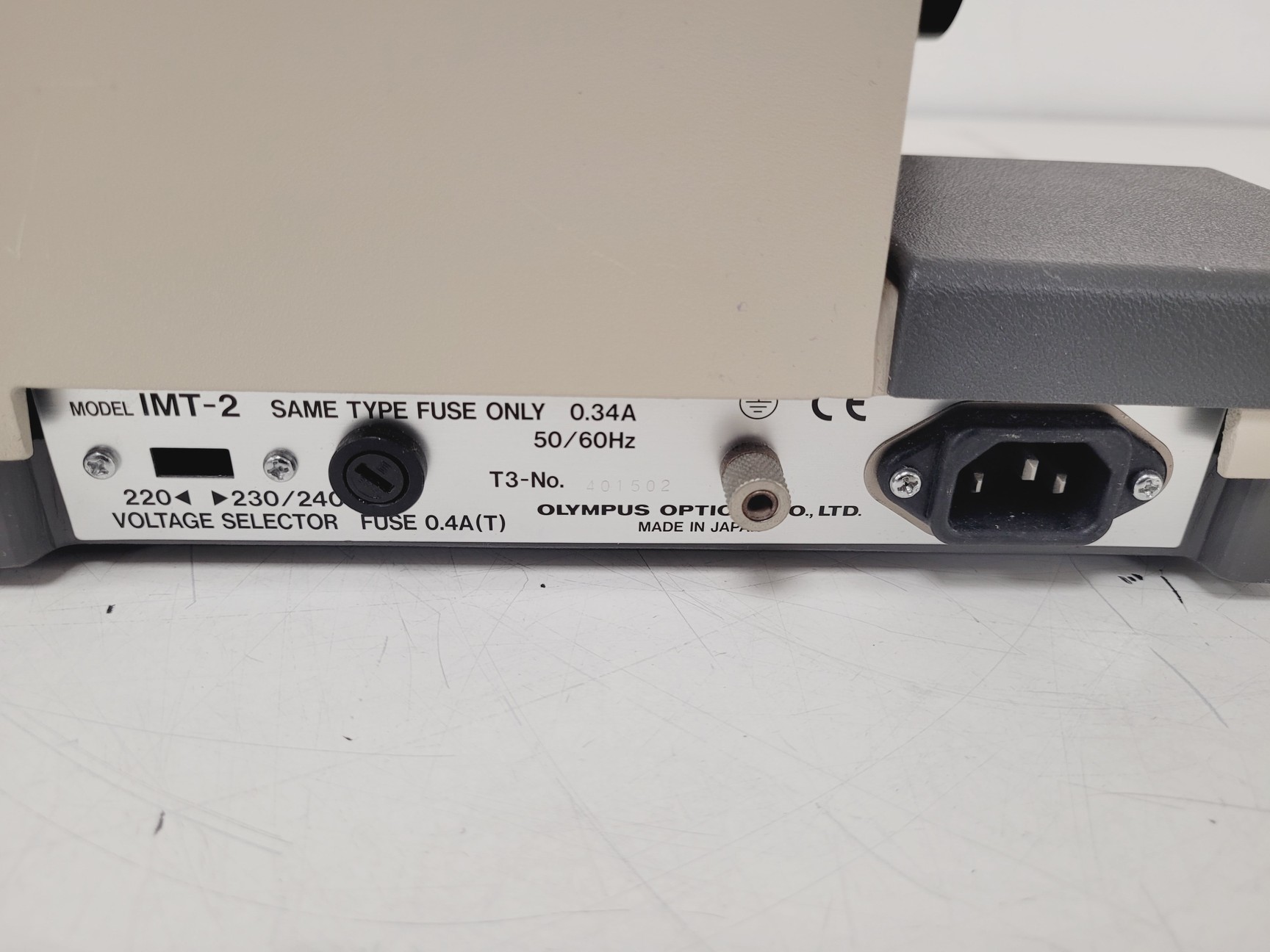 Image of Olympus IMT-2 Inverted Microscope Lab (Faulty Lamp)
