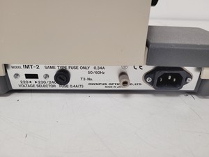 Thumbnail image of Olympus IMT-2 Inverted Microscope Lab (Faulty Lamp)