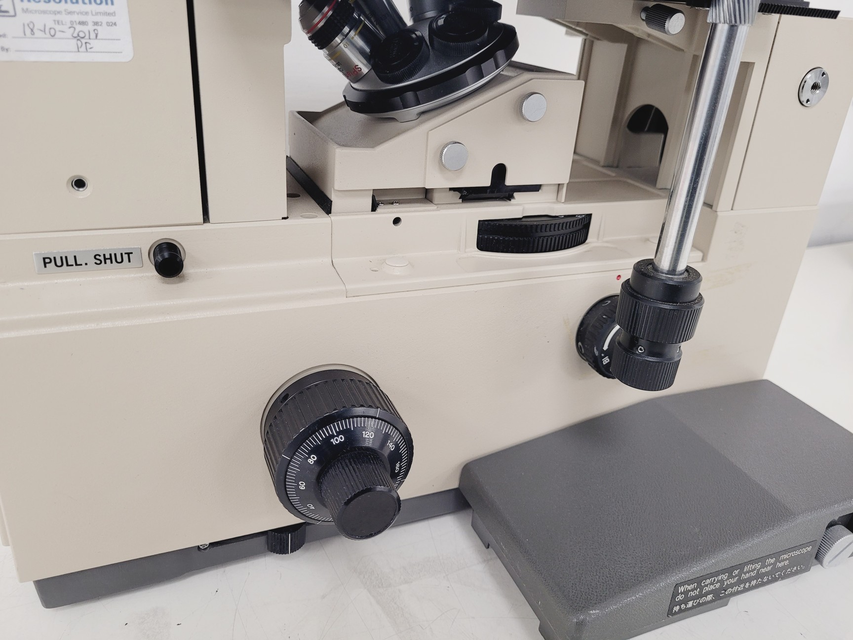 Image of Olympus IMT-2 Inverted Microscope Lab (Faulty Lamp)