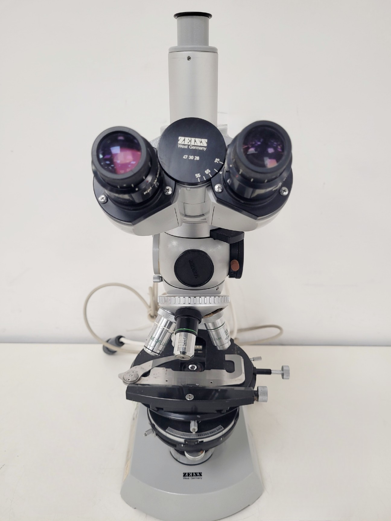 Image of Zeiss Standard Fluorescence Microscope w/ 4 x Objectives Lab