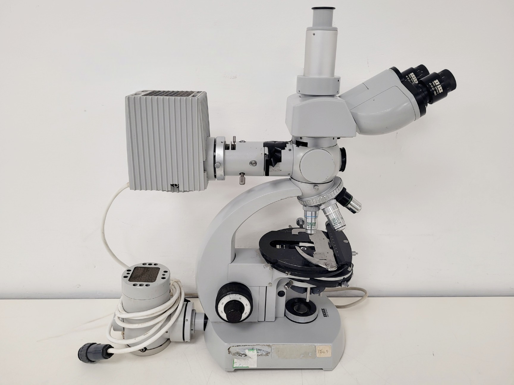 Image of Zeiss Standard Fluorescence Microscope w/ 4 x Objectives Lab