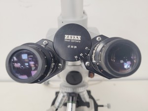 Thumbnail image of Zeiss Standard Fluorescence Microscope w/ 4 x Objectives Lab