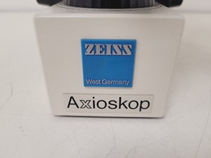 Thumbnail image of Carl Zeiss Axioskop El Einsatz Fluorescence Microscope Spares/Repair Lab