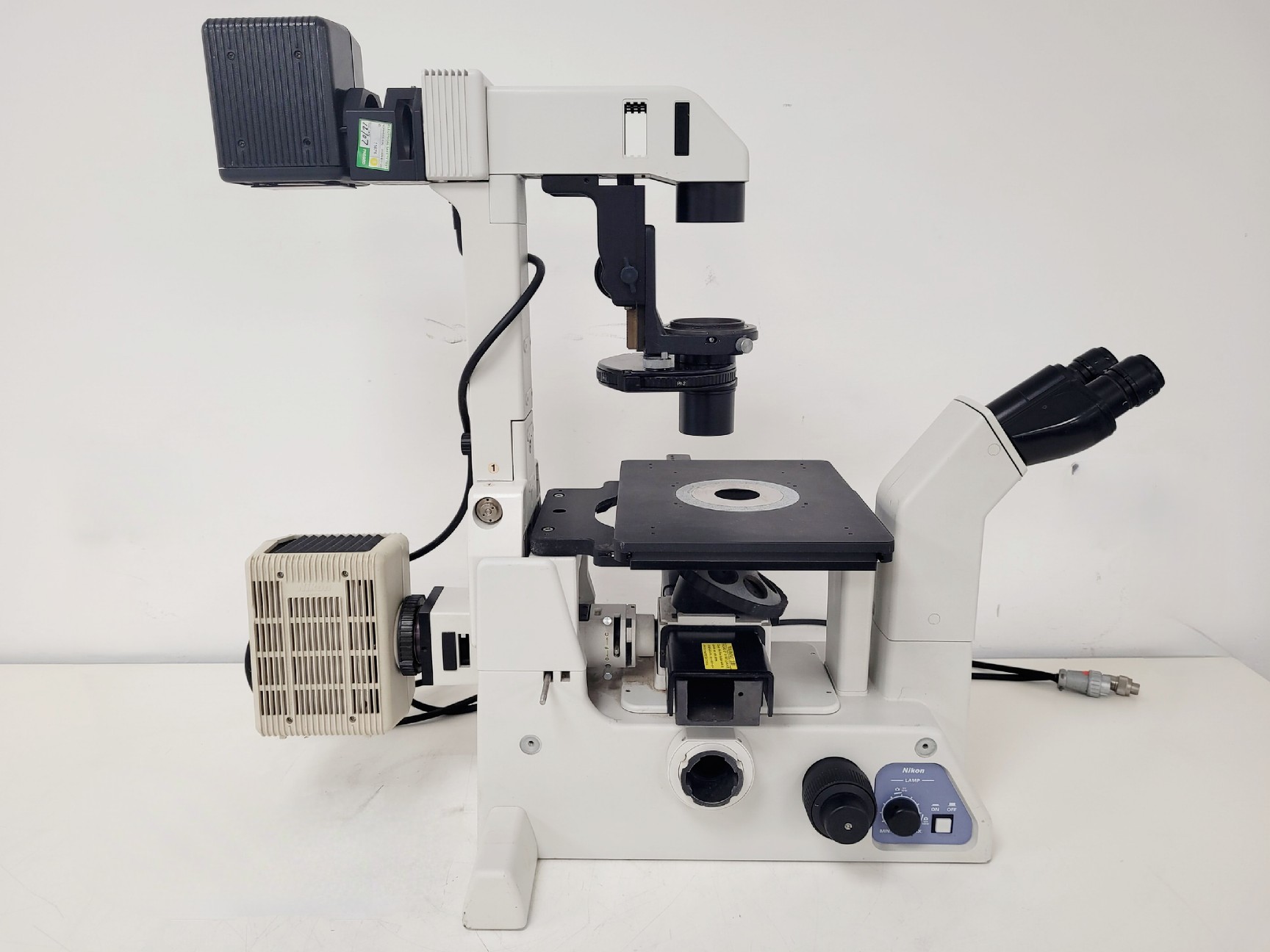 Image of Nikon Eclipse TE200 Inverted Microscope Lab Spares/Repairs