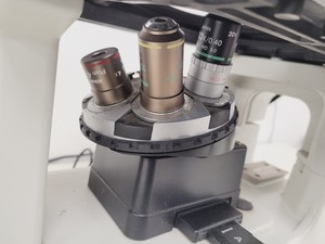 Thumbnail image of Nikon Eclipse TE200 Microscope w/ 3 x Objectives Plan, Ph w/  TE-PS100 PSU Lab