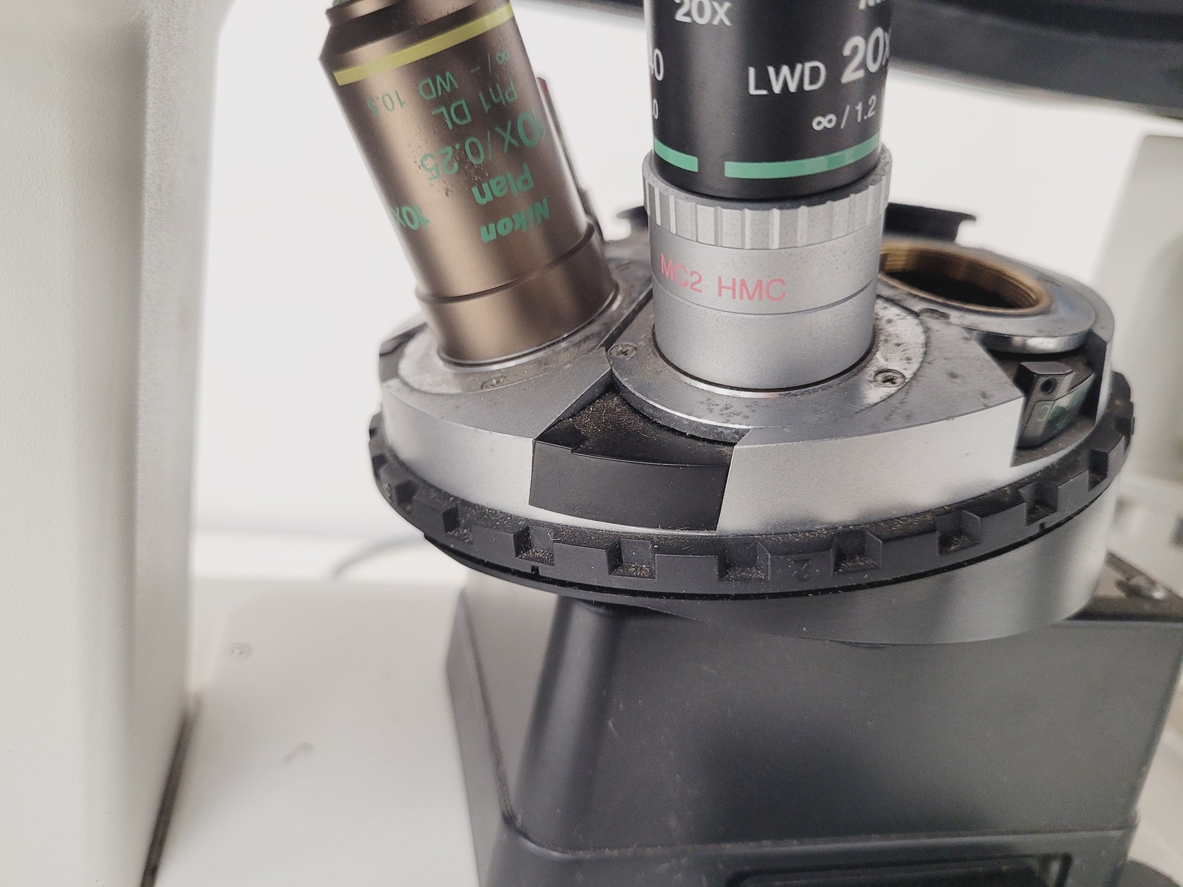 Image of Nikon Eclipse TE200 Microscope w/ 3 x Objectives Plan, Ph w/  TE-PS100 PSU Lab