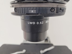 Thumbnail image of Nikon Eclipse TE200 Microscope w/ 3 x Objectives Plan, Ph w/  TE-PS100 PSU Lab