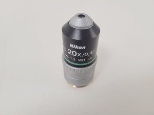 Thumbnail image of Nikon Eclipse TE200 Microscope w/ 3 x Objectives Plan, Ph w/  TE-PS100 PSU Lab