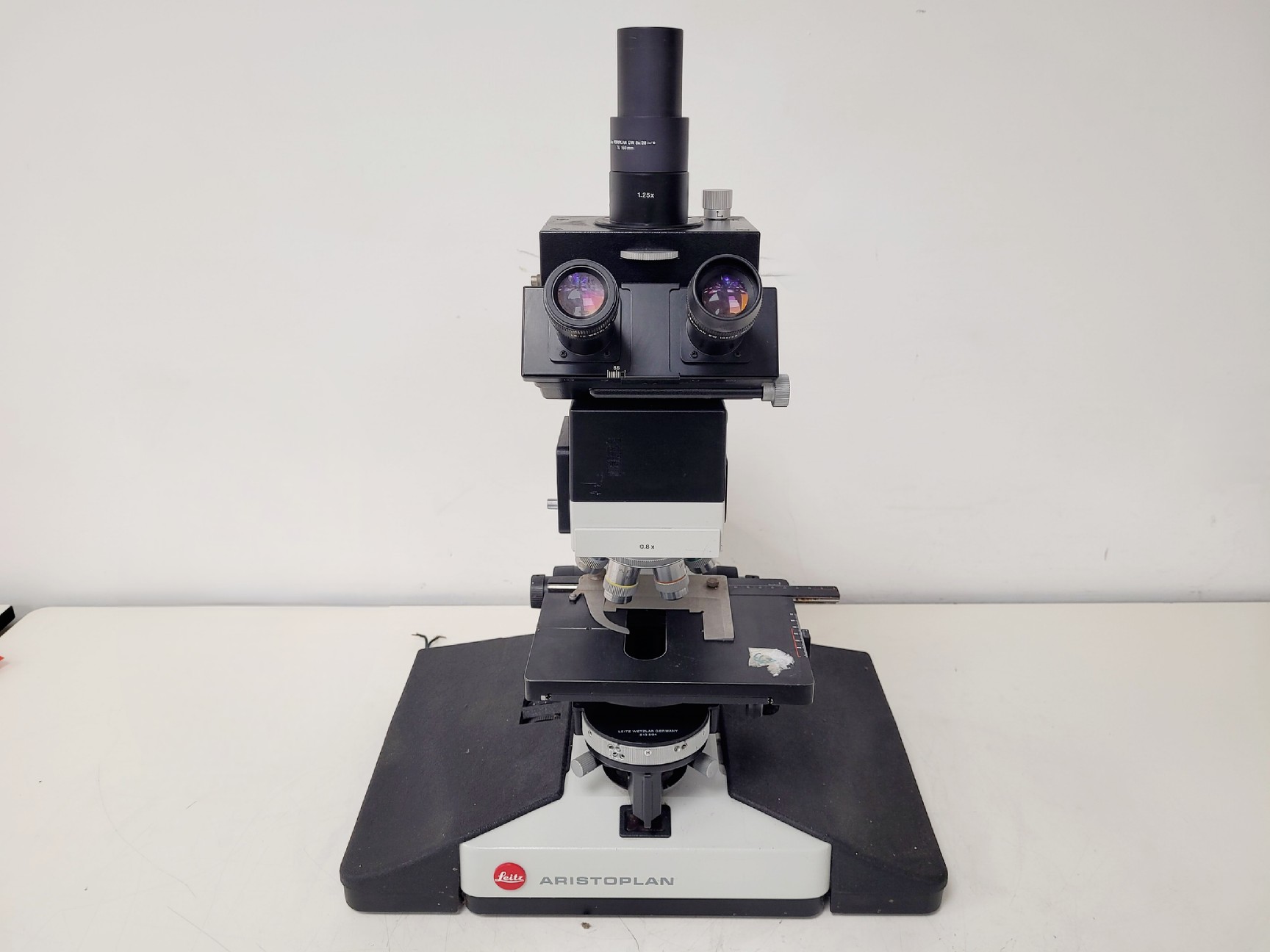 Image of Leitz Aristoplan Microscope, w/ Sony Power HAD, WILD Leitz MPS 52 Camera Lab