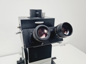 Thumbnail image of Leitz Aristoplan Microscope, w/ Sony Power HAD, WILD Leitz MPS 52 Camera Lab