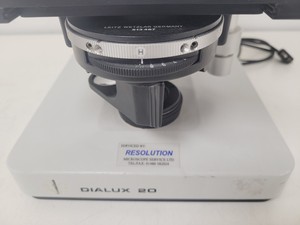 Thumbnail image of Leitz Dialux 20 Microscope w/ 465 PS, WILD MPS 51 S,  5 x Objectives Lab